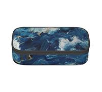YHBLYKXP WITHIN THE TIDES Printed Large Capacity Office Box, Stationery Organiser Office Cosmetic Bag, Black, BD004
