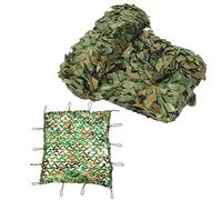 YHBZ Camouflage Netting Anti-UV,Quick dry Camo Net,Lightweight Oxford Fabric,3M X4M Garden Sunscreen Nets,Various Sizes,for Camping, Backdrop Decoration,Hunting Shooting,2x4m(7 * 13ft)