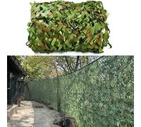 YHBZ Outdoor Camouflage Net,Woodland Camo Net,Military Forest Hunting Shooting Hide Net,Shooting Sunscreen Nets,Double layer privacy protection fence,Easy to carry,1.5x6m(5 * 20ft)