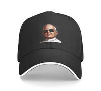 YHCIREB Baseball Cap Pope John Paul II Painting with Sunglasses Snapback Beach Sun for Women Men's Hat