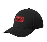 YHCIREB Baseball Cap Ticket to Hell - Cool Funny Helmet Motorcycle Or Car Bumper Beach Western Women's Beach Men's Hat