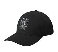 YHCIREB Modified Anti-Surveillance disable Facial Recognition Pattern Baseball Cap Thermal Visor Gentleman Hat Hats for Men Women's