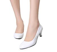 YHCS Female Pumps Nude Shallow Mouth Women Shoes Fashion Office Work Wedding Party Shoes Ladies Low Heel Shoes Woman Autumn