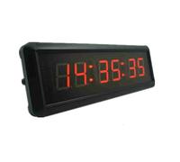 YHDIZSUPO 1.5Inch 29cm Led Countdown Clock Stopwatch Sports Timer, With Buzzer Line Button Reset Competition Game Time Bright Display(10cm big button)