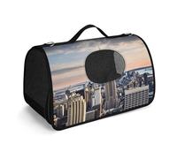 YHEGBFD Pet Handbag,Empire State Building Fashion Dog Carrier,Small Pet Carrier,pet Carrier Handbags,Travel Pet Handbag for Cat and Samll Dog