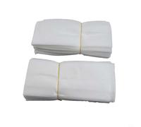Yhenlovtt 100pcs Nonwoven Plant Pots Bags Grow Nursery for Transplant Flowers Vegetables and Saplings Breathable Fabric for Bags (18x20cm Folding)