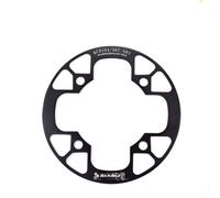 Yhenlovtt 104bcd for Bicycle Crank Chain Guard for Road for Bike 6061 Aluminum Alloy Bash Guard Plate Compatible Having from 32 to 34t/36 to 38t/40 to 42t Chainrings (黑)