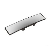 Yhenlovtt 11.2 Inch Large Panoramic Convex Car Rear View Mirror with HD Glass, Wide Angle Clip On Design for Most Cars, SUVs and Trucks, Eliminates Blind S