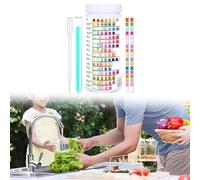 Yhenlovtt 16 Located in 1 Drinking Water Test Kit Having Test Tube and Dropper for Swimming Pools Spas Aquariums and Industrial Wastewater - 50/100 Strips (50PCS)