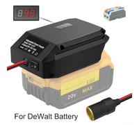 Yhenlovtt 18V to 5-13V DC-DC Step Down Converter, 10A Voltage Regulator for Car Battery, Power Adapter for In-Car Electronics, GPS, Dash Cams and Accessories(B)