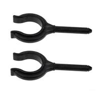 Yhenlovtt 2-Pack Nylon Marine Boat Dinghy Oar Lock Rowlock Side Mount for Canoe and Water Rafts, Black
