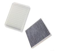 Yhenlovtt 2-Piece Engine and Cabin Air Filter Set Compatible with 2009-2017, Matrix 2009-2014, For SCION xD 2008-2014 and Yaris 2007-2017 Models
