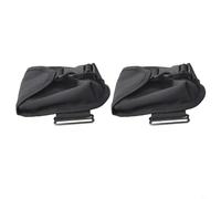 Yhenlovtt 2-Piece Scuba Diving Weight Bag with Quick Release Buckle, 2kg Capacity for Tank Bands, Waist Belts and Diving Donuts, 1000D Nylon Material(BLACK)