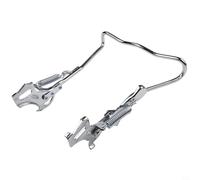 Yhenlovtt 20 22 24 26 Inch For Bicycle Rear Kickstand Double Leg Parking Rack for Cruiser and Old School Bikes Black Iron Drop Stand(20in)