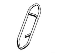 Yhenlovtt 200pc Fishing Steel Paperclip Lure Fishing for Small Swivels - Big Medium Large Scale Stainless Speed Clips Snaps and Fish (SMALL)