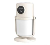 Yhenlovtt 280ML Portable Car Humidifier, Dual Mist Essential Oil Diffuser With Night Light, 1800mAh Battery USB Powered Air Freshener For Home Office(Apricot)