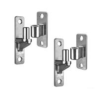 Yhenlovtt 2pcs, 304 Stainless Steel Heavy Duty Gate Hinge, Female and Male Wall Mounted Hinges for Fence, Farm and Barn Gates, 600 lbs Load Capacity