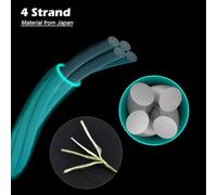 Yhenlovtt 300m for Braided Pe Fishing Line 4 Strands Multifilament Carp Line 1550lb Prime Strength Low Stretch Smooth Casting for Freshwater and (1) (Grass)