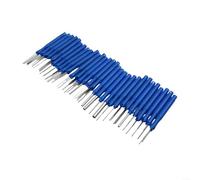 Yhenlovtt 30Pcs Terminal Removal Tool Kit for Automotive Electrical Connector Pin Extraction, Depinning Tools with O-Ring Handle, Stainless Steel & ABS, Portable Storage Box