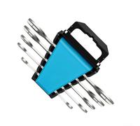 Yhenlovtt 4-in-1 Multi-Functional Striking Wrench Set, Double-Ended Chrome Vanadium Steel Open-End Box Spanner For Mechanics And Electricians, Compact Toolkit