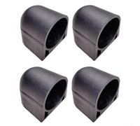 Yhenlovtt 4-Pack Anti-Slip Foot Tube Plugs for Stepper and Rowing Machines, Fitness Equipment Accessories Compatible with 38mm Diameter Tubes, Blac(WHITE)