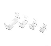 Yhenlovtt 4-Piece Acrylic Fishing Lure Display Holder with Groove Design for Various Size Baits and Fishing Equipment Storage