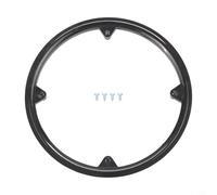 Yhenlovtt 48t 12cm for Bicycle Chain Guard Plate for Crankset Protection 4-hole Bash Guard Cover for Mountain for Bike and Cycling Parts (G4RB48B)