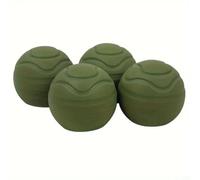 Yhenlovtt 4pcs for Chair Leg Covers Rubber Ball Feet - Chairs Nonslip Foot Protectors Camping Stability Pads and Camping Beds Enhance Moon (Green)
