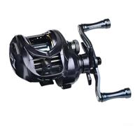 Yhenlovtt 5+1BB Magnetic Brake System Baitcasting Fishing Reel with 7.2: 1 Gear Drag and Fishing for Saltwater Freshwater 8kg Ratio and Power (LEFT HAND WHEEL)