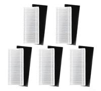 Yhenlovtt 5-Pack Replacement Filter Kit for iHome For AutoVac For Nova S1 Pro Robot Vacuum Cleaner, Compatible with iHRVS1PRO-3BLK and iHRVS1-3BLKS Models