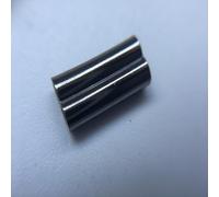 Yhenlovtt 50pcs Double Crimps for Fishing Rig Making, Copper Sleeves in Various Sizes 0.8mm-2.0mm for Wire and Nylon Leaders(1.2mm)