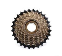 Yhenlovtt 6/7/8 Speed Screw On Freewheel 13-28T High Carbon Steel For Bicycle Cog Set for Smooth Shifting and Durable Performance, Compatible with Road(7 speed Position)