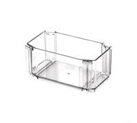 Yhenlovtt 6-Piece Black Modular Drawer Organizer Box Set, 12 X 5.5 X 6.3 Cm Sturdy PS Plastic Dividers For Clothes, Socks And Underwear Home Storage