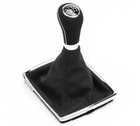 Yhenlovtt 6 W207 Assembly Gear Shift Knob Manual Having Leather Gaiter and Frame Compatible with C C204 W204 S204 Class W212 S212 C207 Speed (8MM)