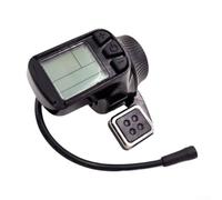 Yhenlovtt 60V/48V Scooter Meter Accelerator with Display for OXO, OX Super, Hero, OX Eco and Light 2 Electric Scooters - Black Plastic Instrument(A)
