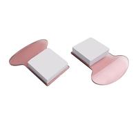 Yhenlovtt 8-piece Toilet Lid Lifter Set - Sanitary No-touch Seat Handle for Home Office Public Bathrooms - Plastic Touch- Toilet Cover Assist Device 7.5 X 6.7 Cm Pink/green(GREEN)