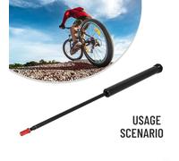 Yhenlovtt Air Pneumatic Rod Aluminum for Bicycle Dualchamber Forks Upgrade for Suspension Air System Forks Having 275 and 29 Compatible a Bar (26in)