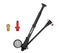 Yhenlovtt Alloy Cycle Pump 300PSI, High Pressure Bike Pump for MTB Suspension, Front Fork Air Pump and Rear Shock Inflator, Portable Tyre Tool(02)
