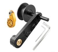 Yhenlovtt Aluminium Alloy Single Speed Chain Tensioner with Torque Regulator for Mountain Bikes, For CNC Machined Lightweight Design, Easy Installation(RED)