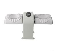 Yhenlovtt Automatic Dumpling Machine Electric Ravioli Maker with Manual and Auto Modes for Wonton Potsticker Kitchen Appliance Grey Green(Grey)