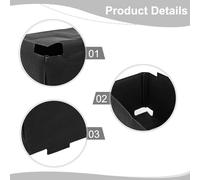 Yhenlovtt Battery Protective Cover Shield Compatible with Mk7 for Black Magotan B8 for A3 - Oem 5q0915411bed For Jetta Battery Protector for Wear Resistant Plus Simple(28 * 18 * 16.5)