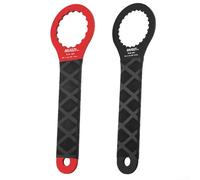 Yhenlovtt Bicycle Bottom Bracket Tool, Aluminum Alloy Hollow Body Disk Removal Wrench, Non-Slip Handle For BB49-16 BB52-16 BSA30-12 Axle Repair