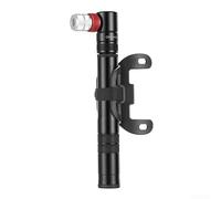 Yhenlovtt Bicycle Mini-Pump 120PSI Hand Air Pump | for Presta-Schrader Valve for CO2-Cartridge Adapter, Compact Aluminium Frame Mount Tyre Inflator for Cycling