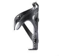 Yhenlovtt Bike Bottle Cage, Carbon Pattern ABS Holder, Smooth Prevent Scratches, Lightweight Mount for Mountain Road Cycling