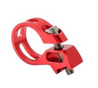 Yhenlovtt Bike Shifter Clamp, Shifter Trigger Clamp,Premium Thumb Gear Shifter Clamp Ring For SRAM Aluminum Alloy Construction(红色)