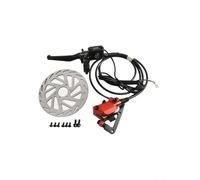 Yhenlovtt Brake Disc Hydraulic E-for Having Power Cut off Set for Bike Piston Mtb Scooter 160mm Dual Brake Calipers Front Plus Rear for Set Having 16 (rear brake set)