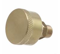 Yhenlovtt Brass Grease Oil Cup Oiler with Screw-On Cap for Hit and Miss Engines, Tractors, Lathes and Milling Machines - Multiple Thread S(M10X1mm 6ML)