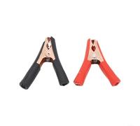 Yhenlovtt Car Battery Test Clamps Set 2PCS Featuring Insulated For Clips With Strong And Copper Plated Metal Teeth For Secure 100A
