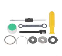 Yhenlovtt Carbon Fiber Brake Pad for Daiwa Pr100 Pd106 Baitcast Reel Having Relief Friction Plate - 5pcs Set Replacement Fishing Reel Parts (CARBON BRAKE PADS)