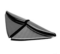 Yhenlovtt Carbon Fibre A-Pillar Speaker Triangle Frames Compatible with For Navara NP300 2016-2021 Models - ABS Material Interior Car Accessories